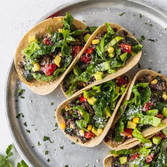 Vegetarian Sheet Pan Tacos