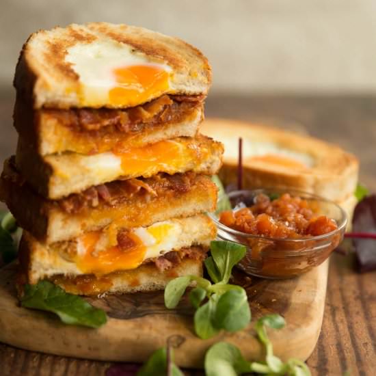Egg and Bacon Sandwich