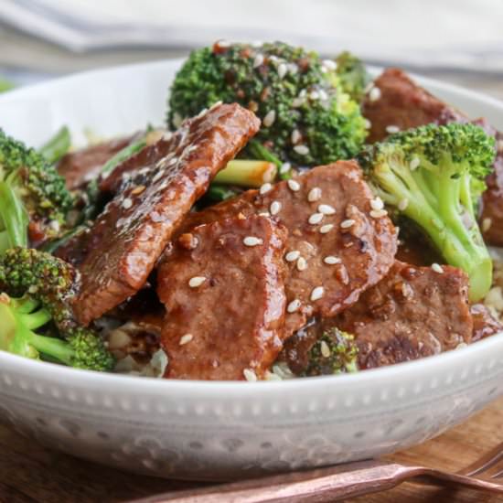 Mongolian Beef and Broccoli