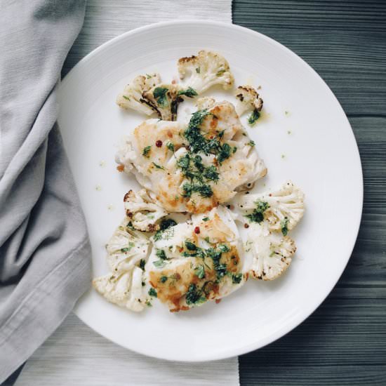 CHUNKY COD WITH ROASTED CAULIFLOWER