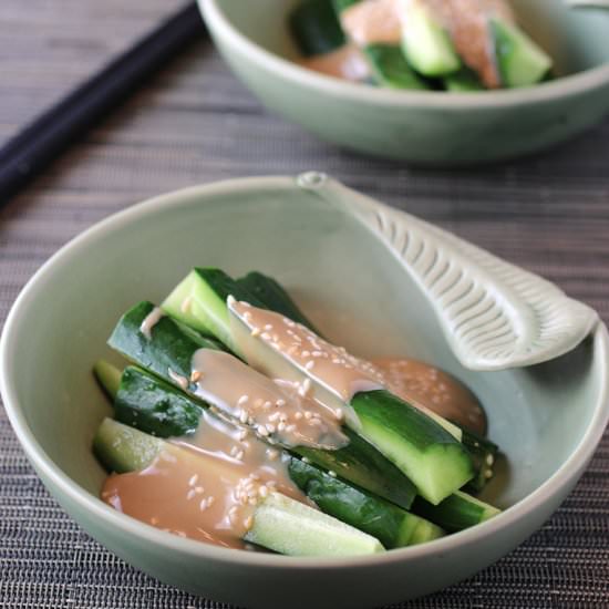 “Phoenix Tails” in Sesame Sauce