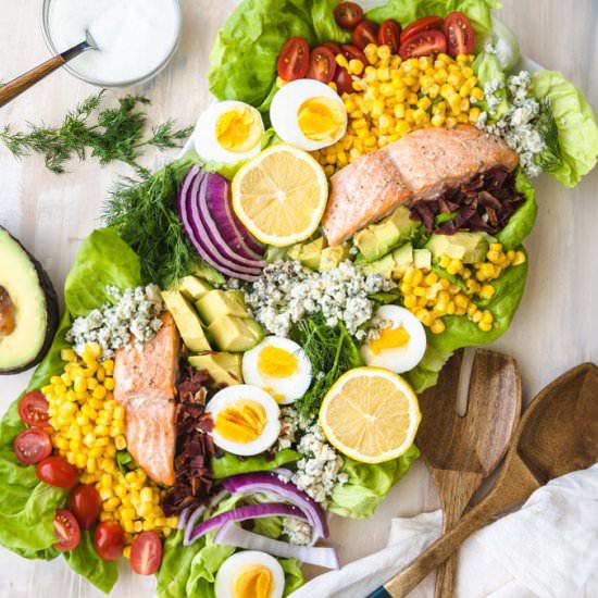 Salmon Cobb Salad