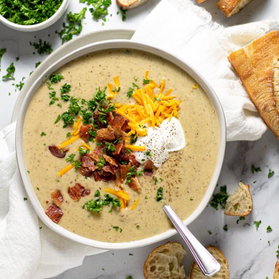 Creamy Potato Bacon Soup