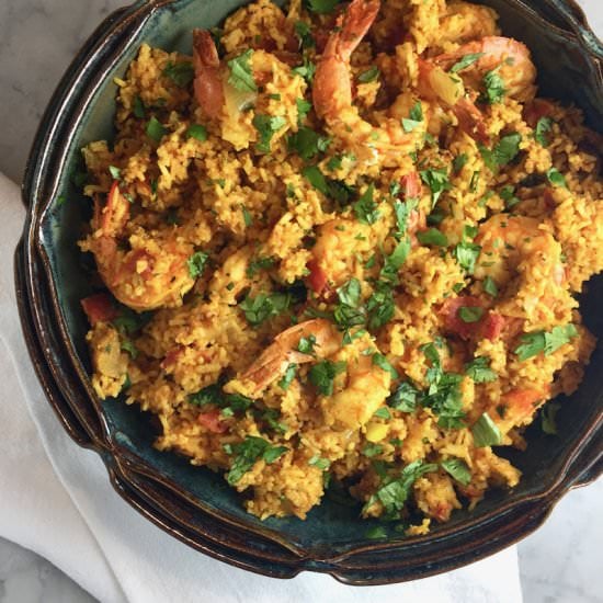 Shrimp Biryani
