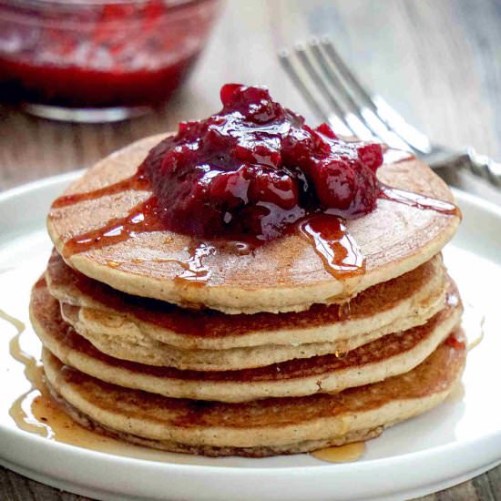 Gluten Free Sourdough Pancakes