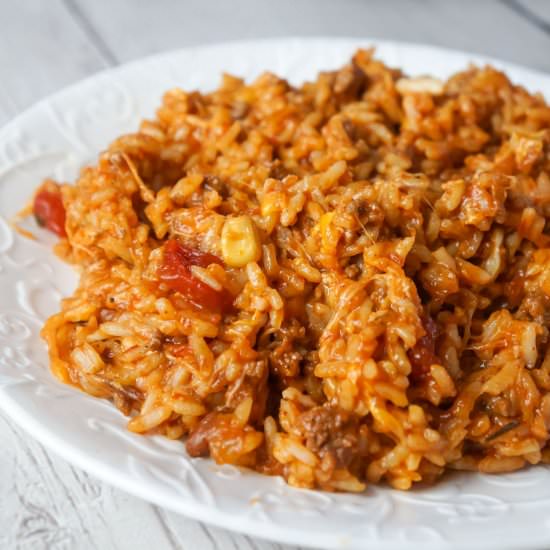 Instant Pot Cheesy Taco Ground Beef