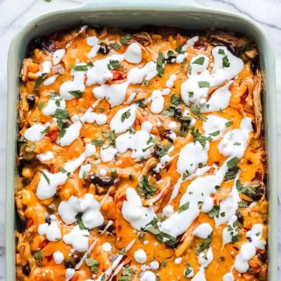 Chicken Tamale Casserole!