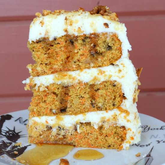 Maple Carrot Cheese Cake