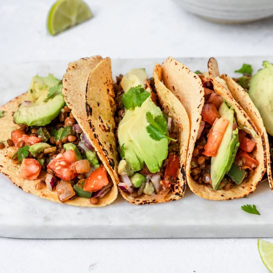 Vegan Lentil Tacos