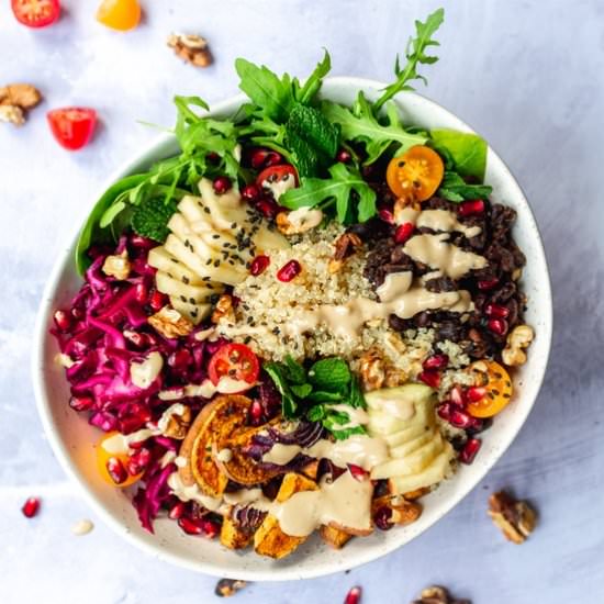 Winter Glow Bowls with Lemon Tahini