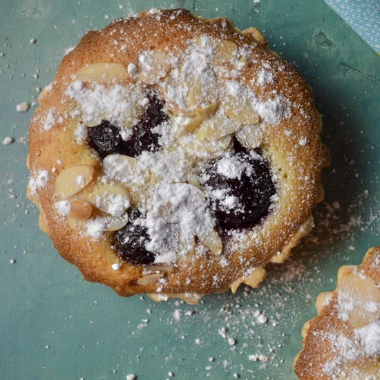 Cherry Frangipane Tarts