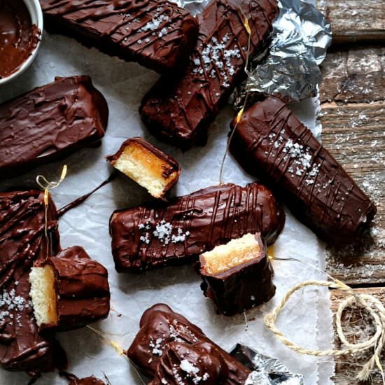 Vegan Gluten Free Twix Bars