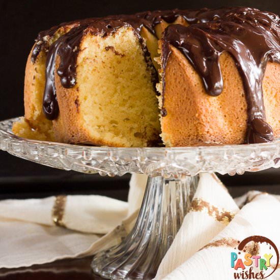 Ouzo-spiked Chocolate Orange Cake