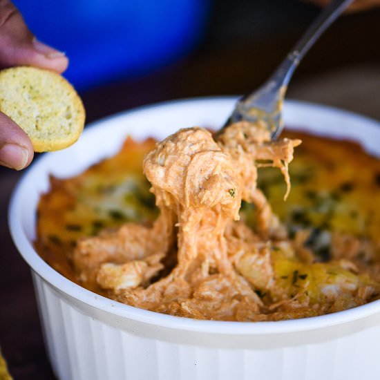 Creamy Buffalo Chicken Dip