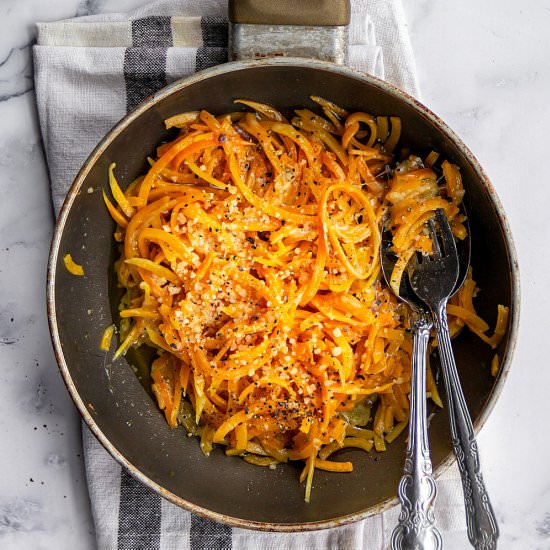 Cacio e Pepe Butternut Squash