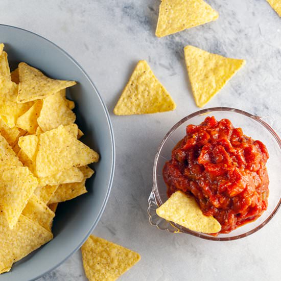 Mexican tomato salsa