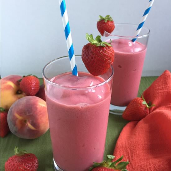 Strawberry Peach Smoothie