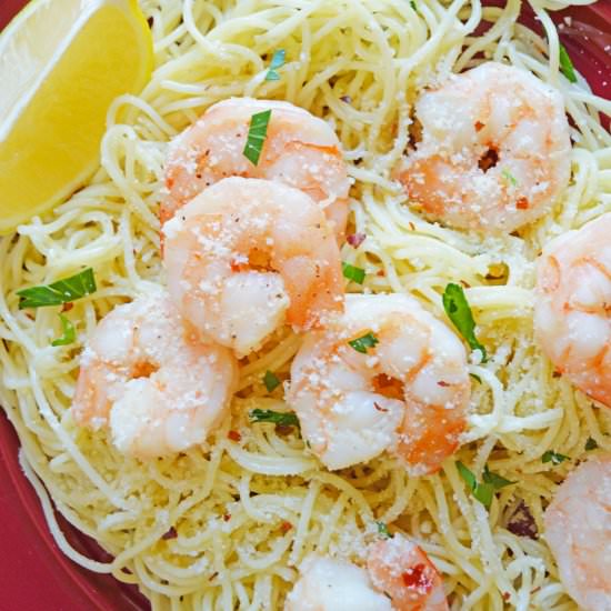 Shrimp Scampi with Pasta