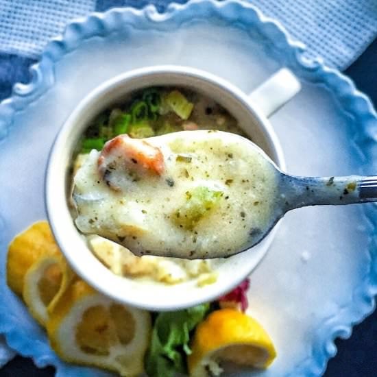 VEGAN New England Clam Chowder