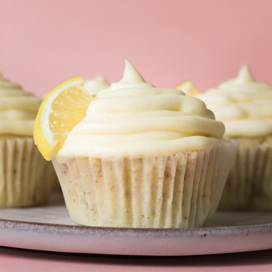 Vegan Lemon Cupcakes