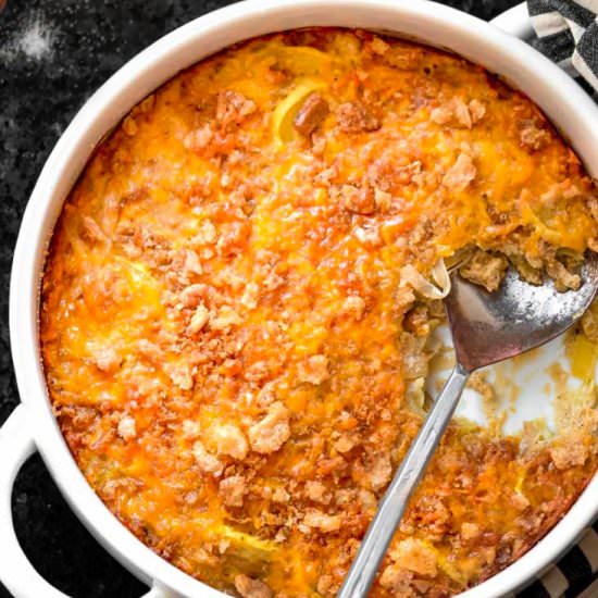 Low Carb Squash Casserole