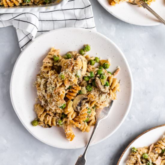 Healthy Tuna Noodle Casserole