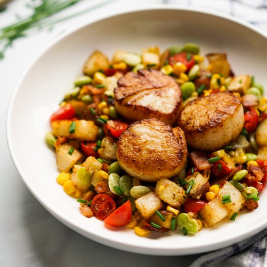 Garlic Butter Scallops