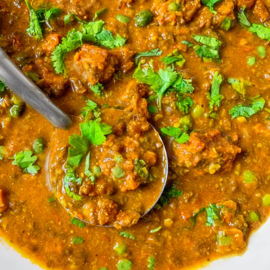 Hara Chana Masala Sabzi