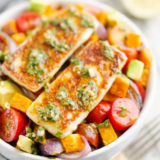 Chimichurri Vegetable Bowl