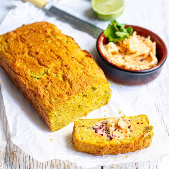 Jalapeno Coconut Bread (Paleo)