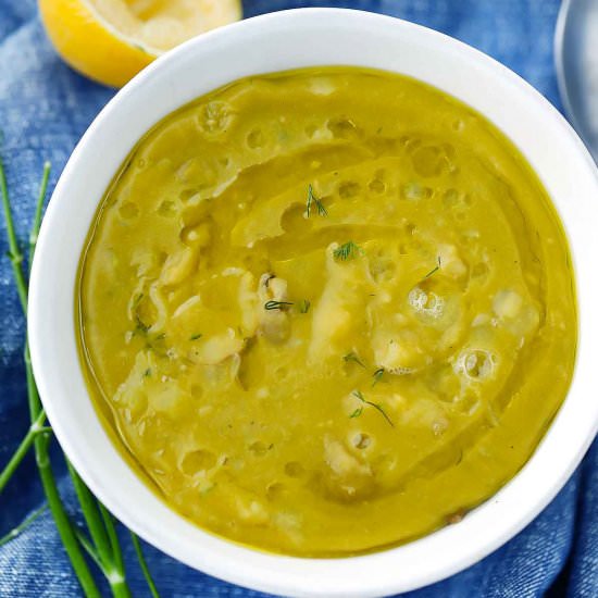 Vegetarian Split Pea Soup