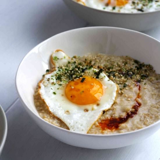 Savory Miso Oatmeal