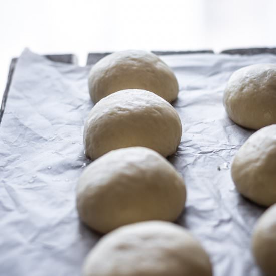 Homemade bao buns