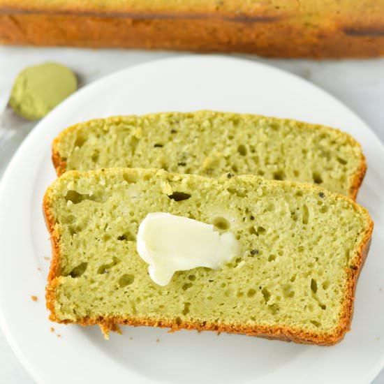 Matcha Yogurt Loaf
