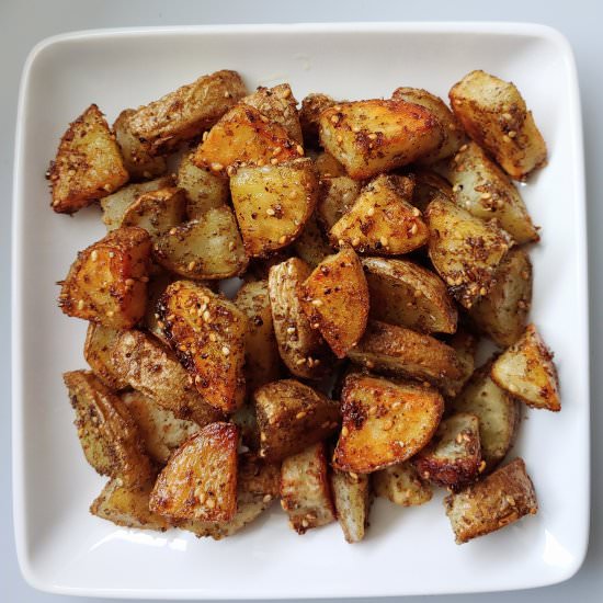 Crispy Za’atar Roasted Potatoes
