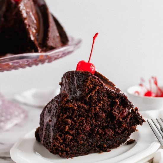 Chocolate Cherry Cake