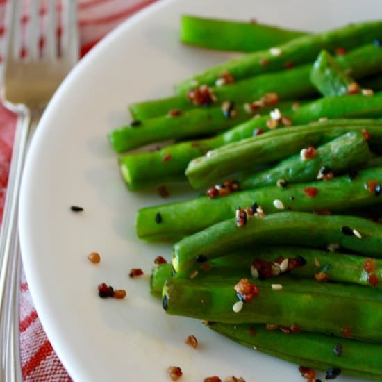 Amazing Roasted Green Beans