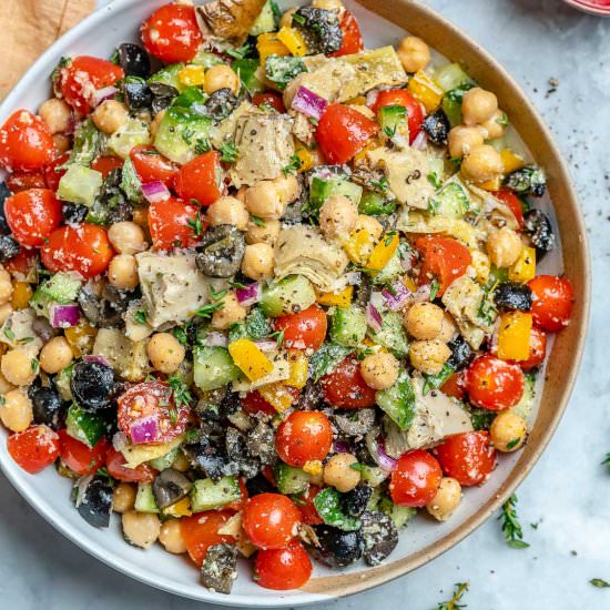 MEDITERRANEAN CHICKPEA SALAD