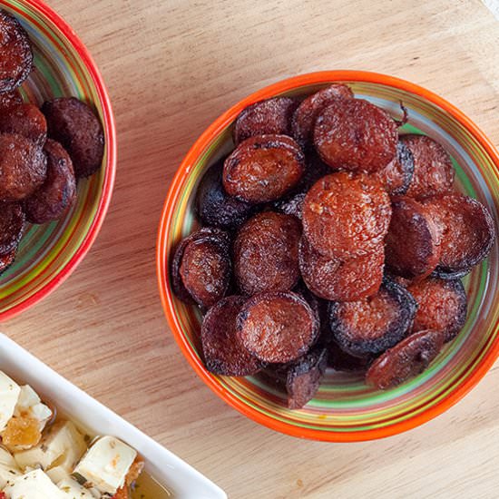 Grilled chorizo