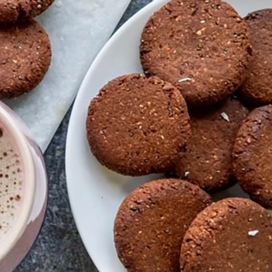 Chocolate and Ginger Biscuits