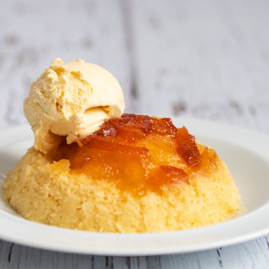 Microwave Marmalade Sponge Pudding