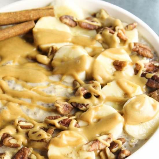 Banana Bread Overnight Oats