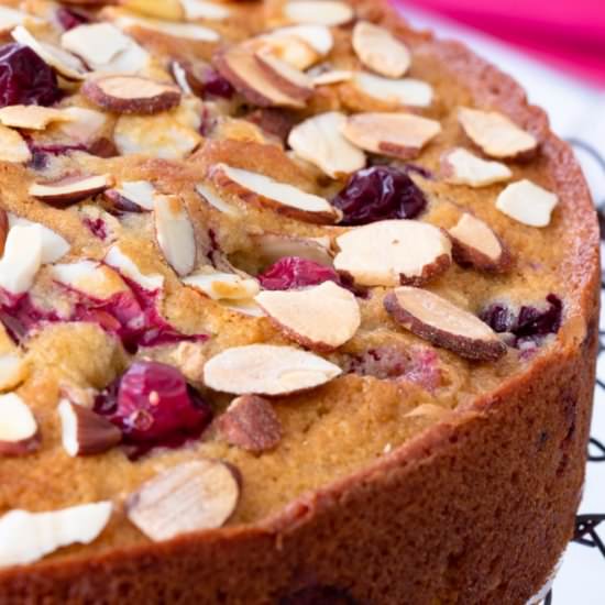 Cranberry Almond Cake