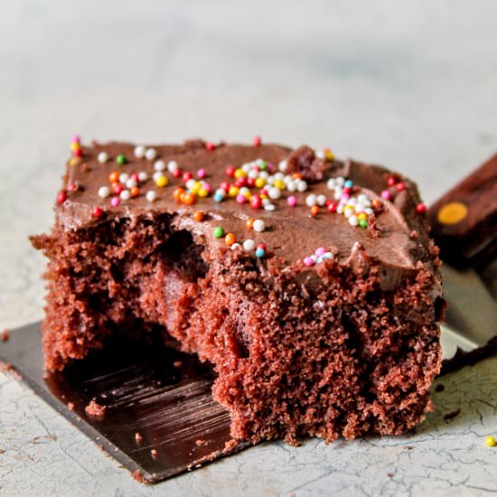 Gluten Free Chocolate Birthday Cake