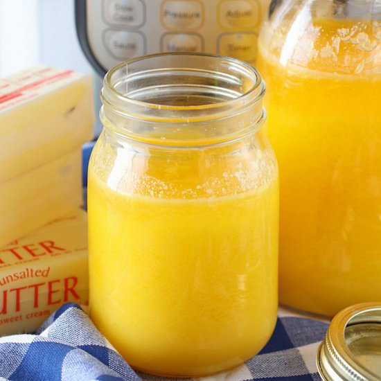 Homemade Instant Pot Ghee