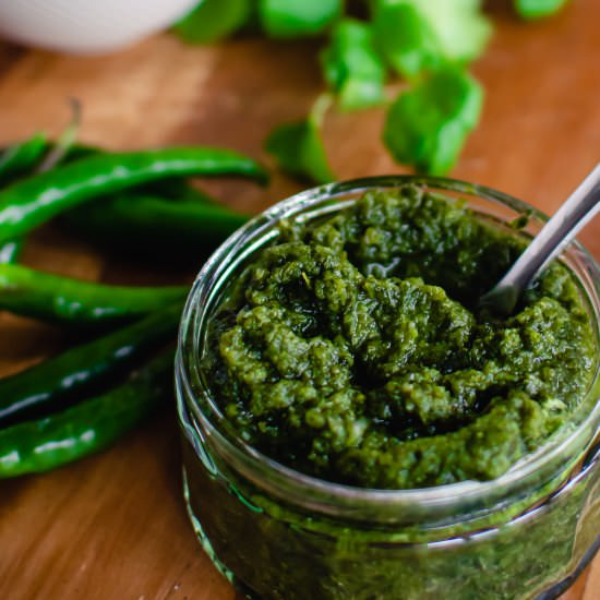 Cilantro Mint Chutney
