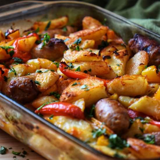 Italian Sausage Bake