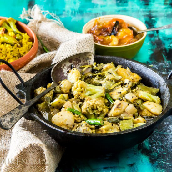 Labra – bengali Stir fried veg