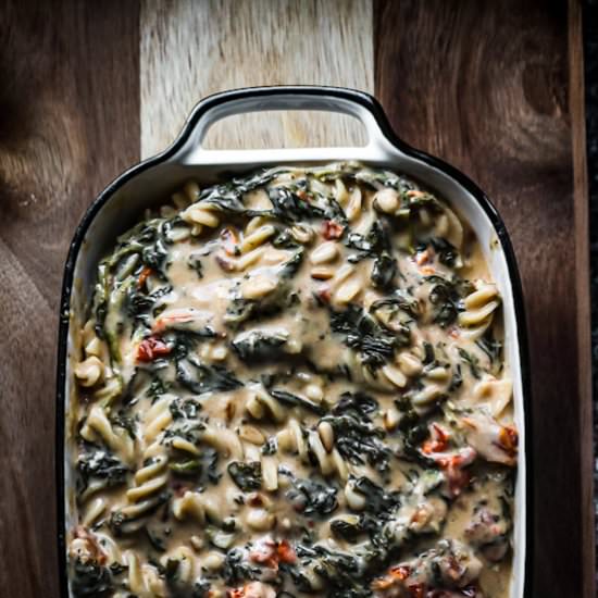Smoky vegan Mac and Cheese