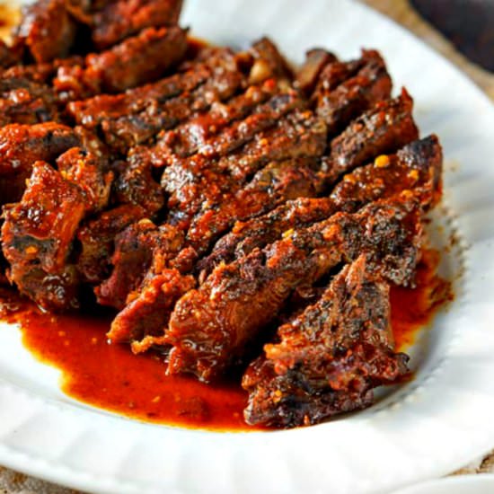 Low Carb Slow Cooker BBQ Beef